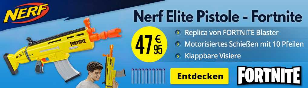 Nerf Elite Pistole - Fortnite - TG2018